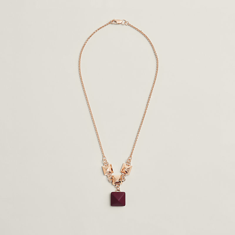 ネックレス 《ディスコ・フォーブル》 - レッド | Hermès - エルメス 