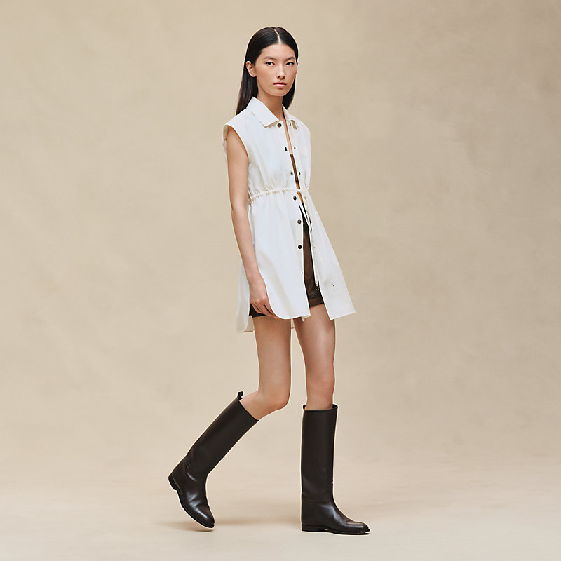 ノースリーブドローストリングシャツ | Hermès - エルメス-公式サイト