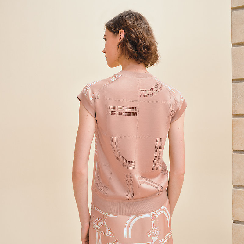 ノースリーブニット 《無秩序・フィネス》 | Hermès - エルメス-公式サイト