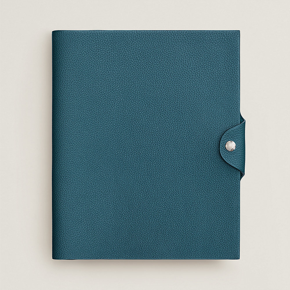 エルメス☆Hermès☆ユリスPMトゴ素材の最高級ノート＆ノートカバー  