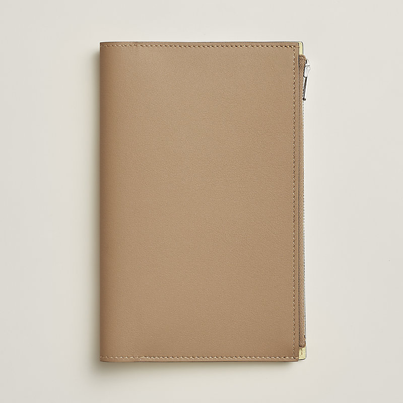 ノートパッド 《EAジップ》 PM ヴェルソ - ベージュ | Hermès 