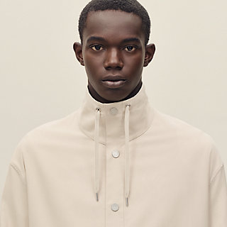 HERMES エルメス マルジェラ期 リバーシブルハイネックブルゾン ジップ 