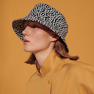 エルメス HERMES 帽子 ハット帽 ハット グレー系（ハット 《ハーパー 
