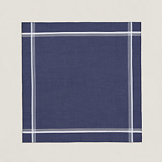 ハンカチーフ ジャカード 《Hレリーフ》 | Hermès - エルメス-公式サイト