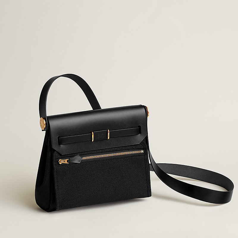 バッグ 《エールバッグ・ジップ》 20 ルトゥルネ - ブラック | Hermès 
