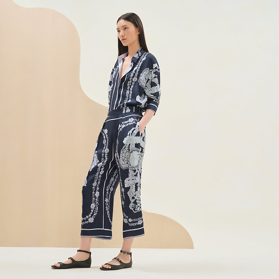 パジャマパンツ ショート 《ブリッド・ドゥ・ガラ・アン・フルール  