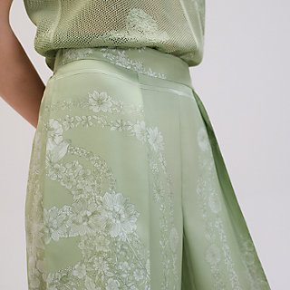 パジャマパンツ ショート 《ブリッド・ドゥ・ガラ・アン・フルール  