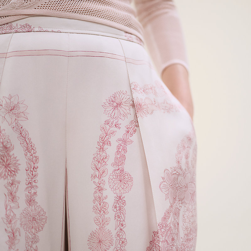 パジャマパンツ ショート 《ブリッド・ドゥ・ガラ・アン・フルール  