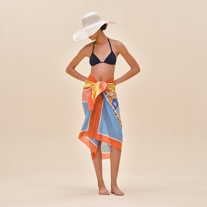 パレオ 《エスカル・ア・ラ・プラージュ》 | Hermès - エルメス-公式サイト