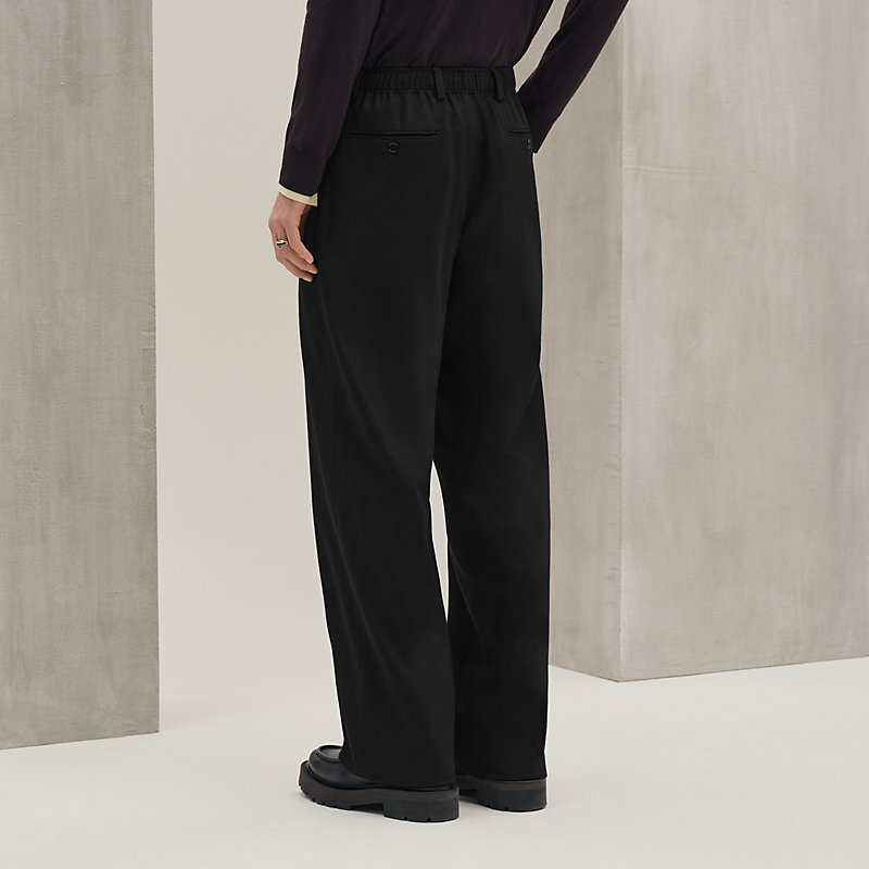 極美品 エルメス HERMES 23AW パンツ ワイドパンツ ロングパンツ DIES  