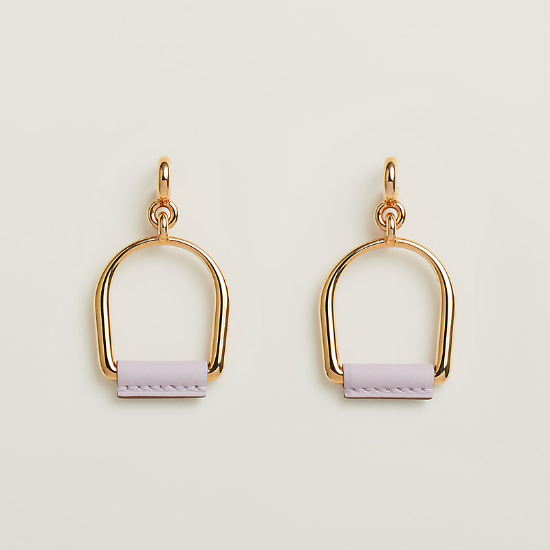 ピアス 《エリタージュ・エケストル》 エトリエ GM | Hermès  