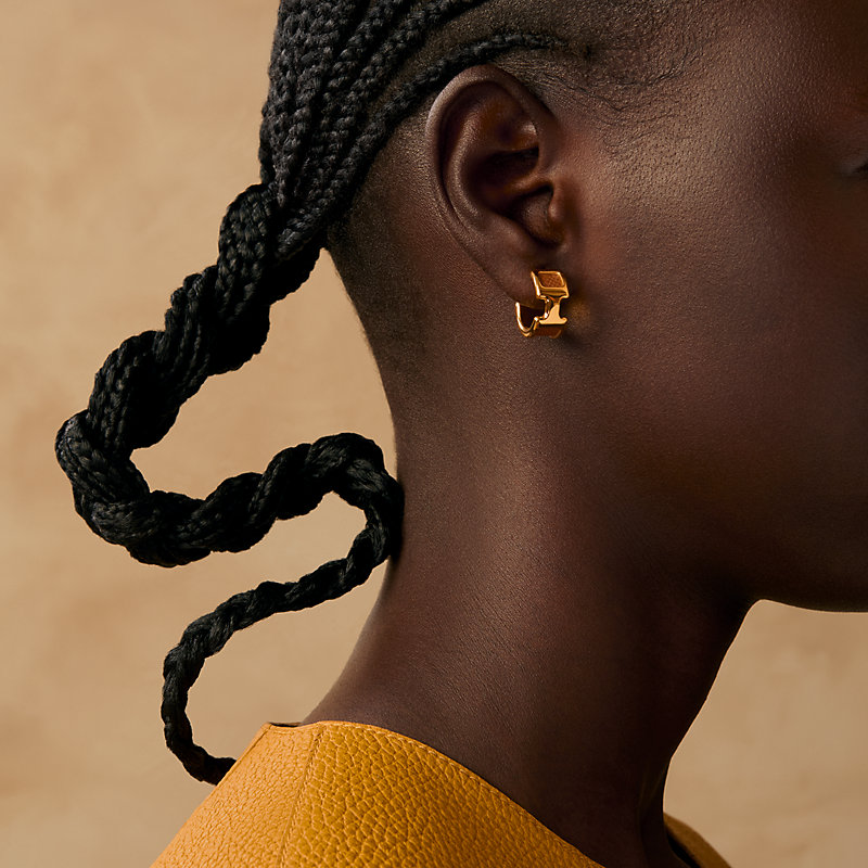 大人の魅力☆クールな存在感【HERMES】ピアス オランプ PM ピアス  