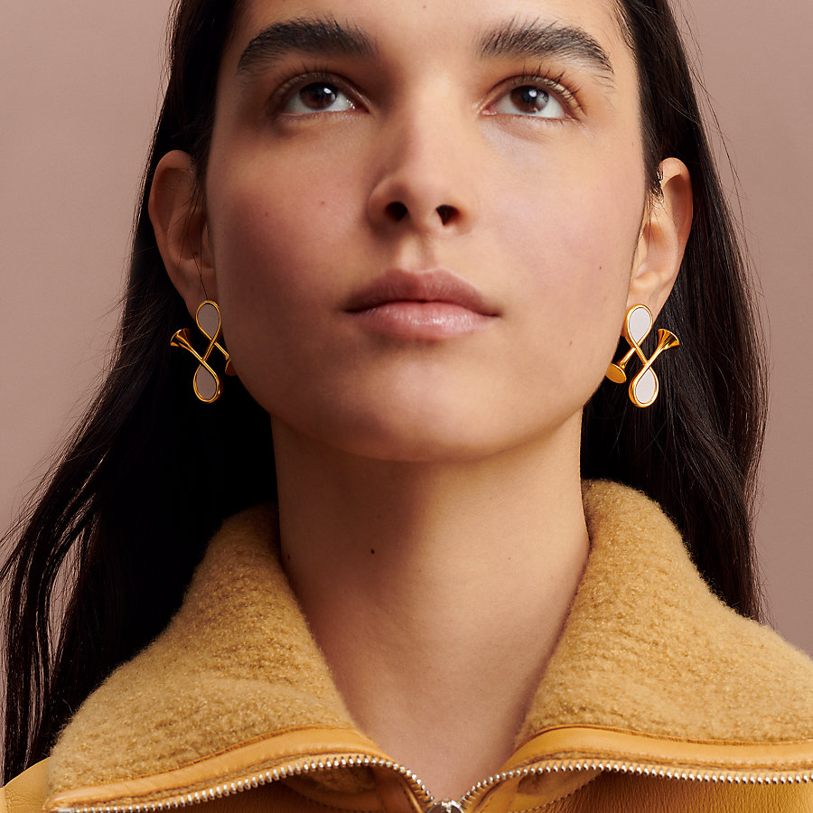 ピアス 《コルH》 | Hermès - エルメス-公式サイト