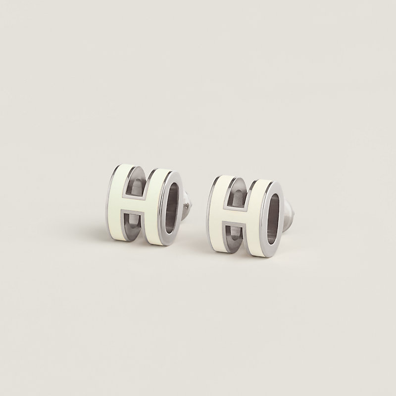 ピアス 《ミニ・ポップH》 | Hermès - エルメス-公式サイト