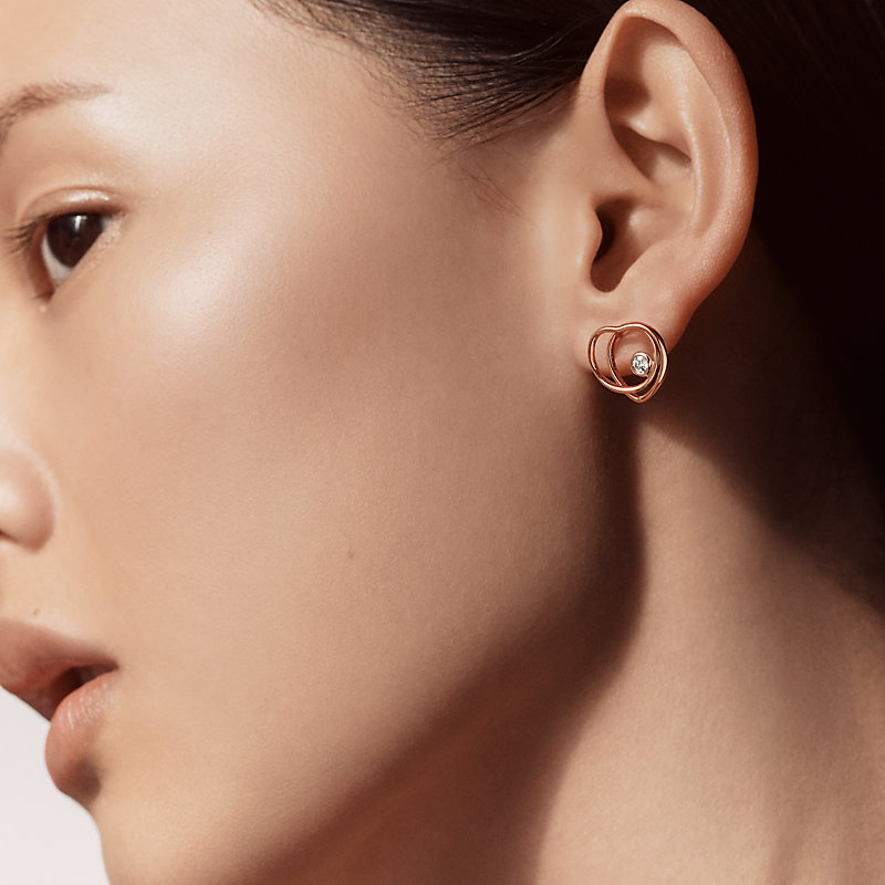 HERMES】アスドゥクール ハート スウィングピアス Z刻印☆SA品 