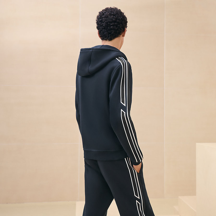 フーデッドジップアップ・パーカ 《ランH》 | Hermès - エルメス-公式  