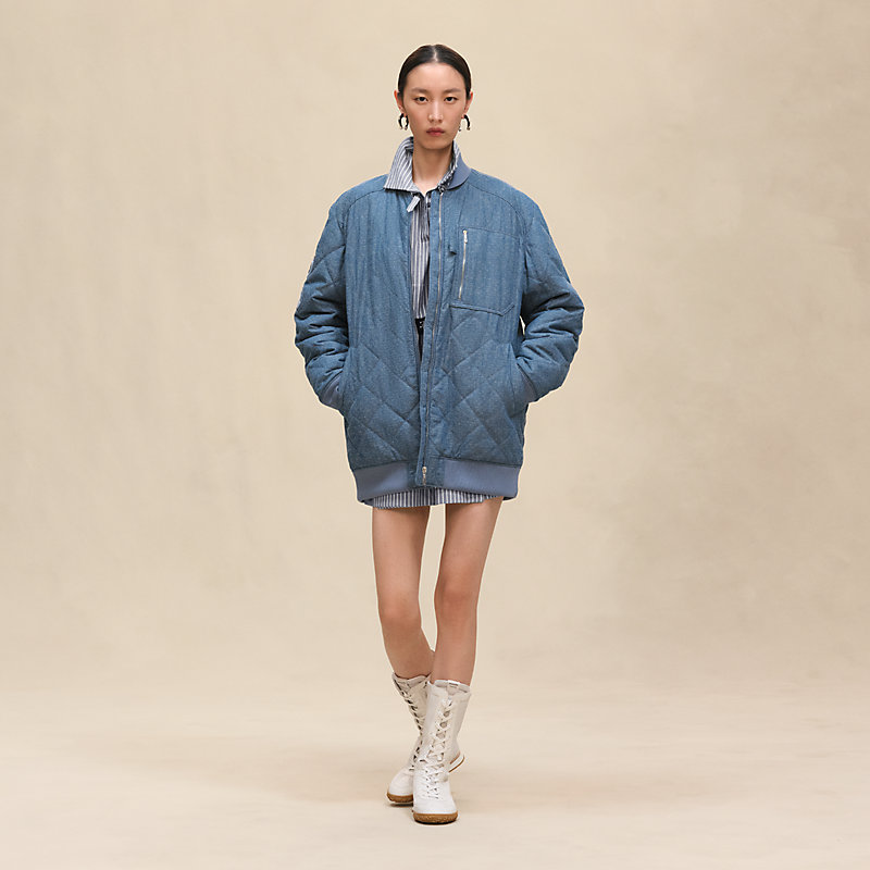 ブルゾン - ブルー | Hermès - エルメス-公式サイト 