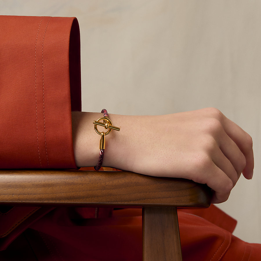 HERMES ブレスレット 新品未使用 グレナン オランジュ・フィールド 