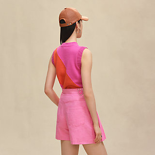 プリーツキュロットスカート - ピンク | Hermès - エルメス-公式サイト