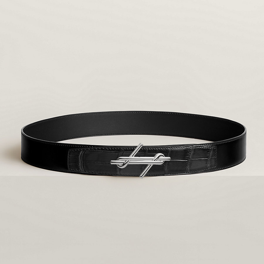 ベルトバックル（キット） メンズ 《Hヌエ》 38 & レザーベルト 38 mm 