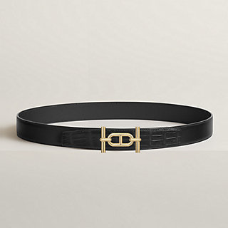 ベルトバックル 《アンクル》 & レザーベルト 32 mm | Hermès 