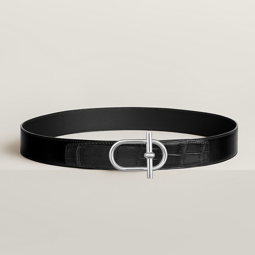 ベルトバックル 《イターク》 & レザーベルト 38 mm | Hermès  