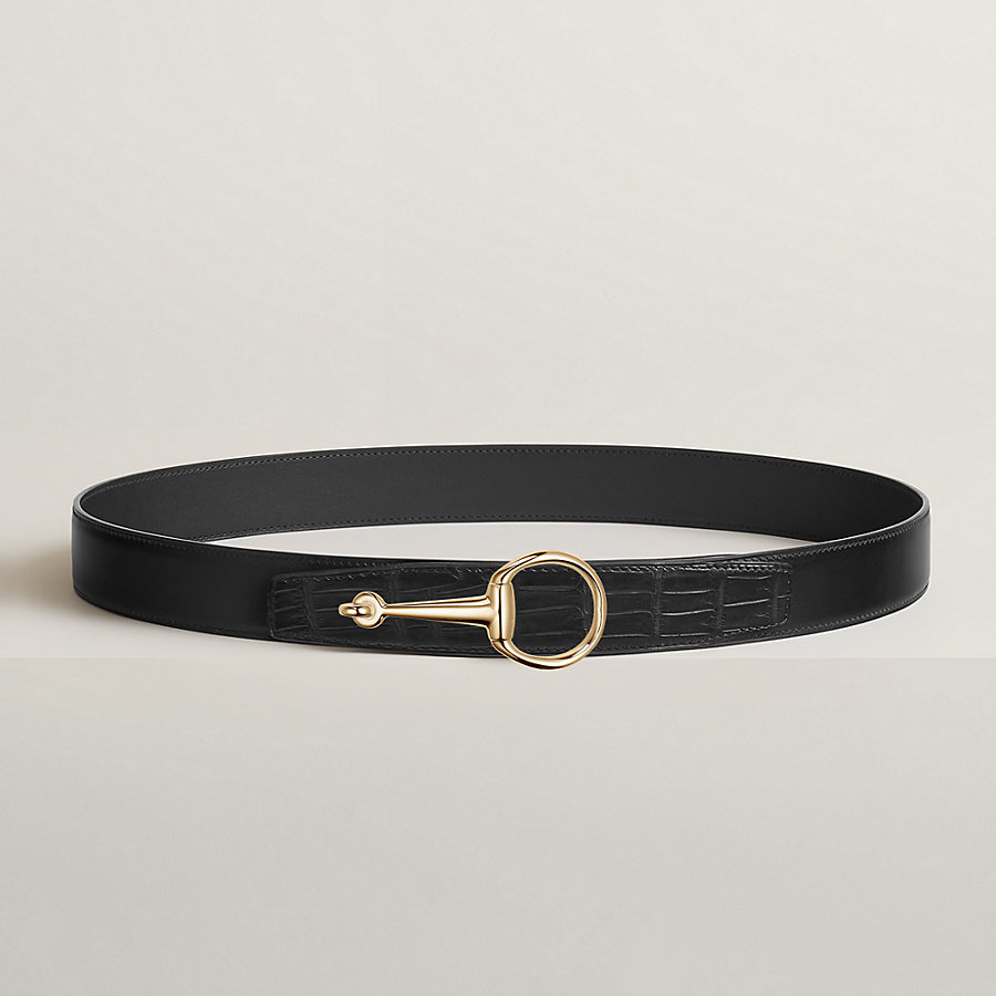 ベルトバックル 《カザック》 & レザーベルト 32 mm | Hermès 