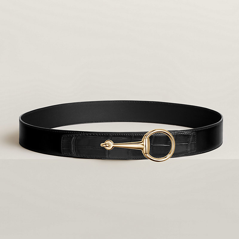 ベルトバックル 《カザック》 & レザーベルト 38 mm | Hermès 