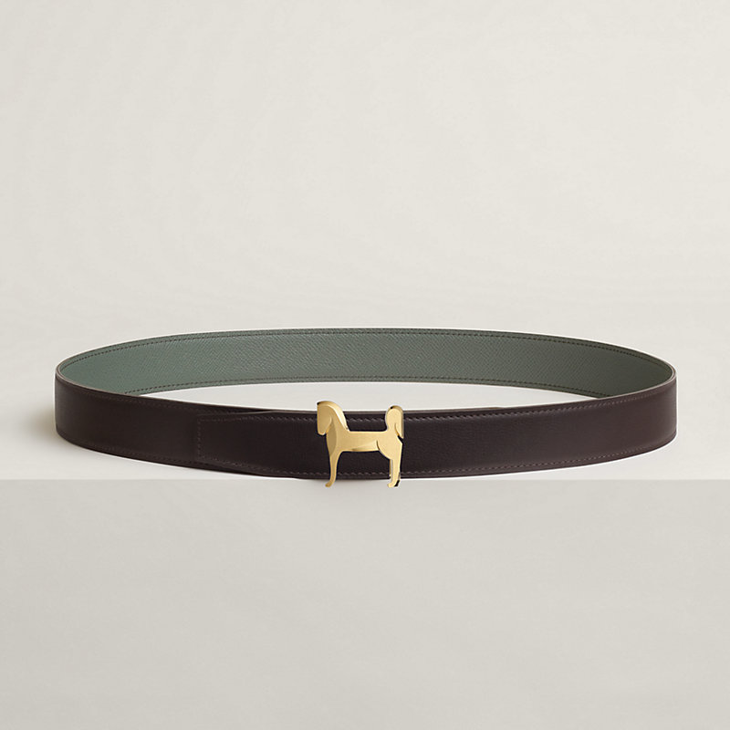 ベルトバックル 《パナッシュ》 & レザーベルト（キット） 32 | Hermès 
