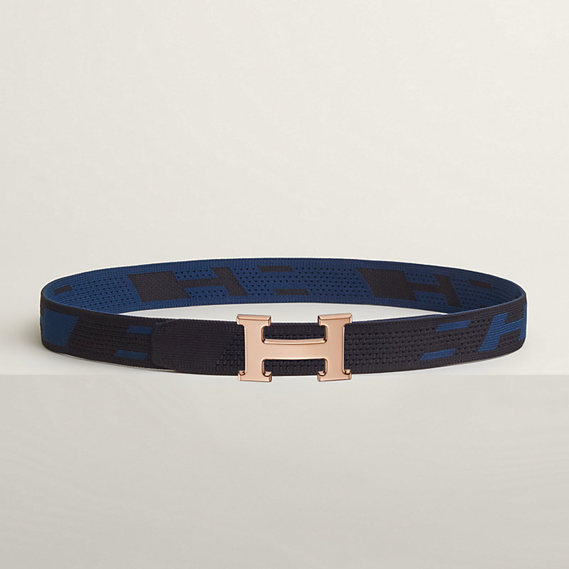 ベルトバックル 《H》 & ニットベルト 《スプリント》 32 mm | Hermès 