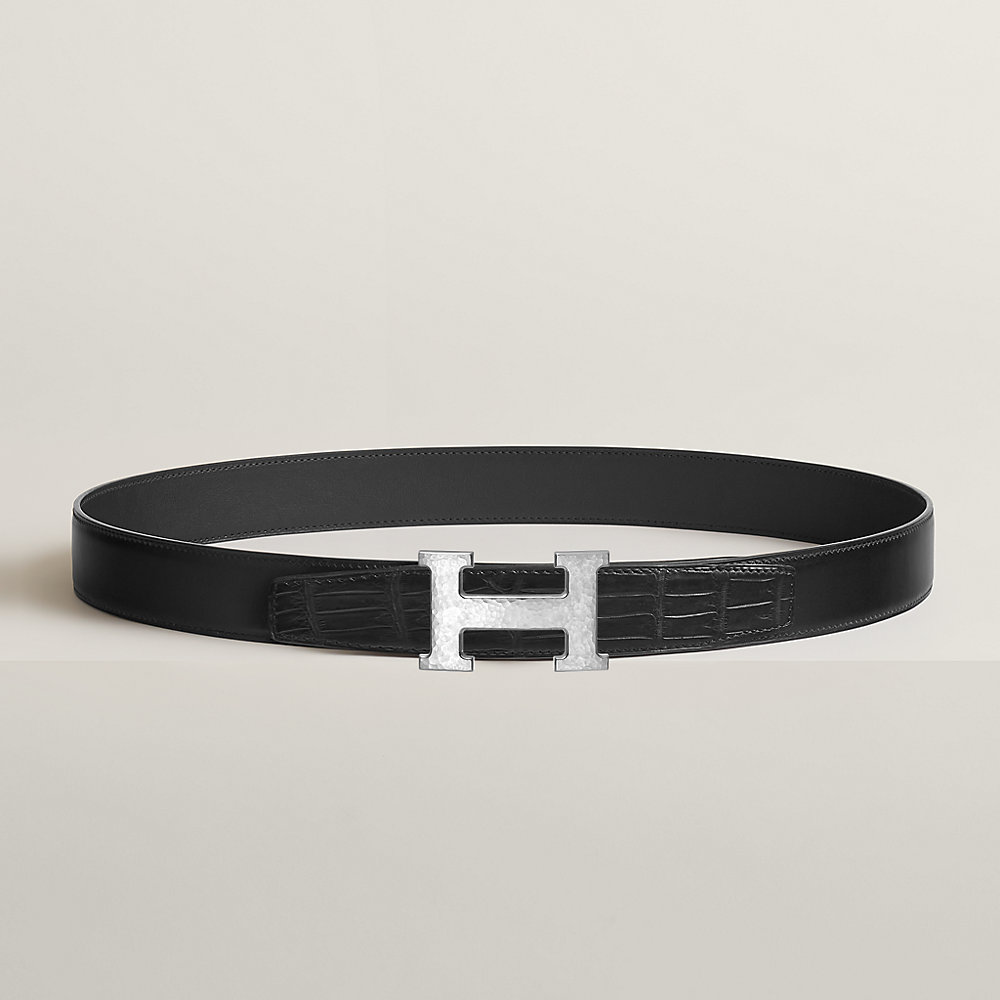未使用 エルメス ベルトバックル 《H》 & リバーシブルベルト 32 mm 