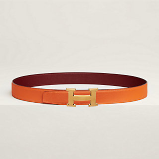ベルトバックル 《Hギヨシェ》 & レザーベルト（キット） 32 | Hermès 