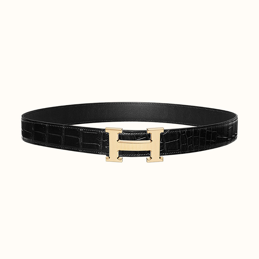 ベルトバックル Hストリエ レザーベルト 32 Mm Hermes エルメス 公式サイト