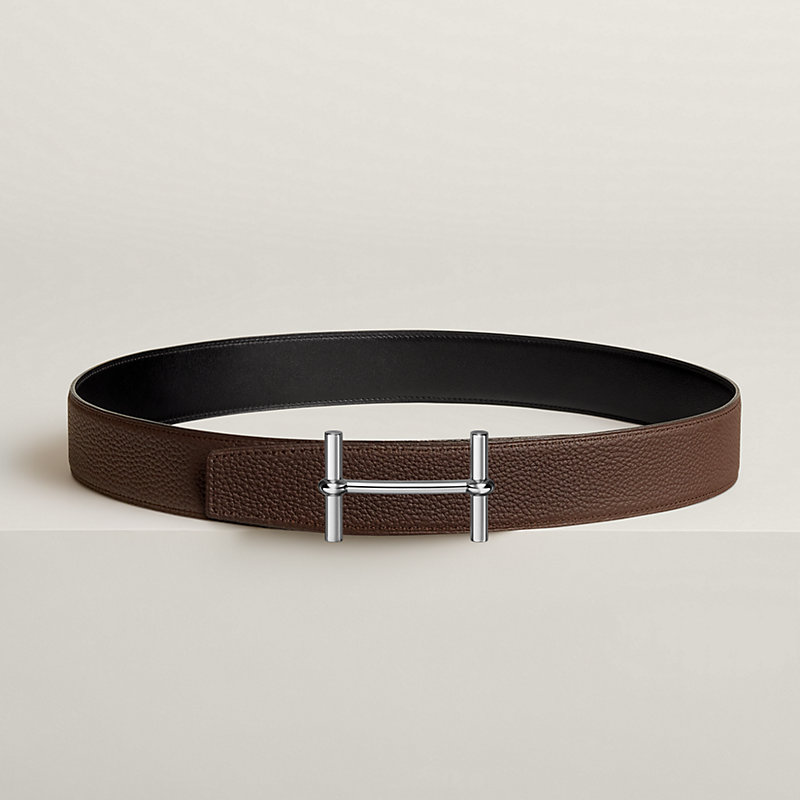 HERMES 為し ベルトバックル 《フォーカス》 & リバーシブルベルト 13mm