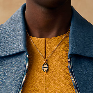 ペンダント 《ミニ・マイヨン》 PM - ブラック | Hermès - エルメス 