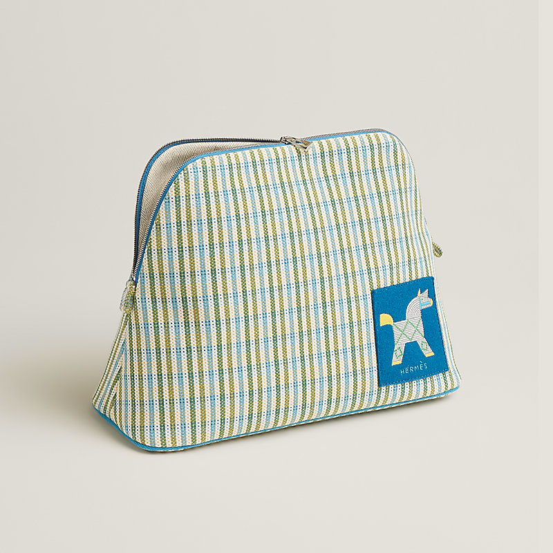 ボリードポーチ 《アニモー・ナッテ・ファクティス》 - ブルー  