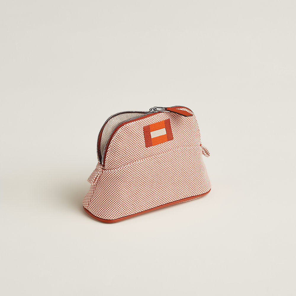 ボリードポーチ 《カザック》 ミニミニ - オレンジ | Hermès 