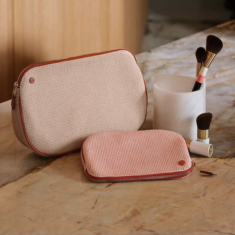 ポーチ 《エシャペ》 MM - オレンジ | Hermès - エルメス-公式サイト 