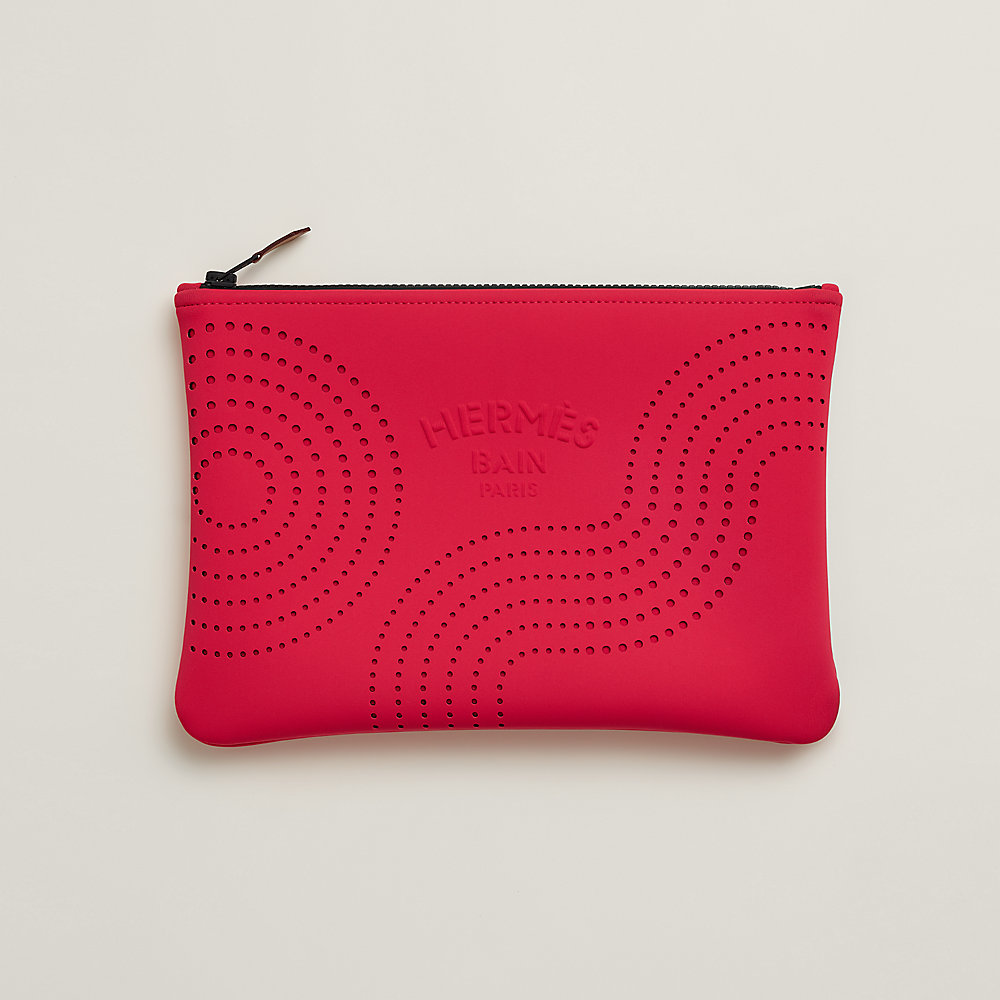 HERMES エルメス ネオバン ゼン オ ソレイユ MM フラットポーチ マルチ  