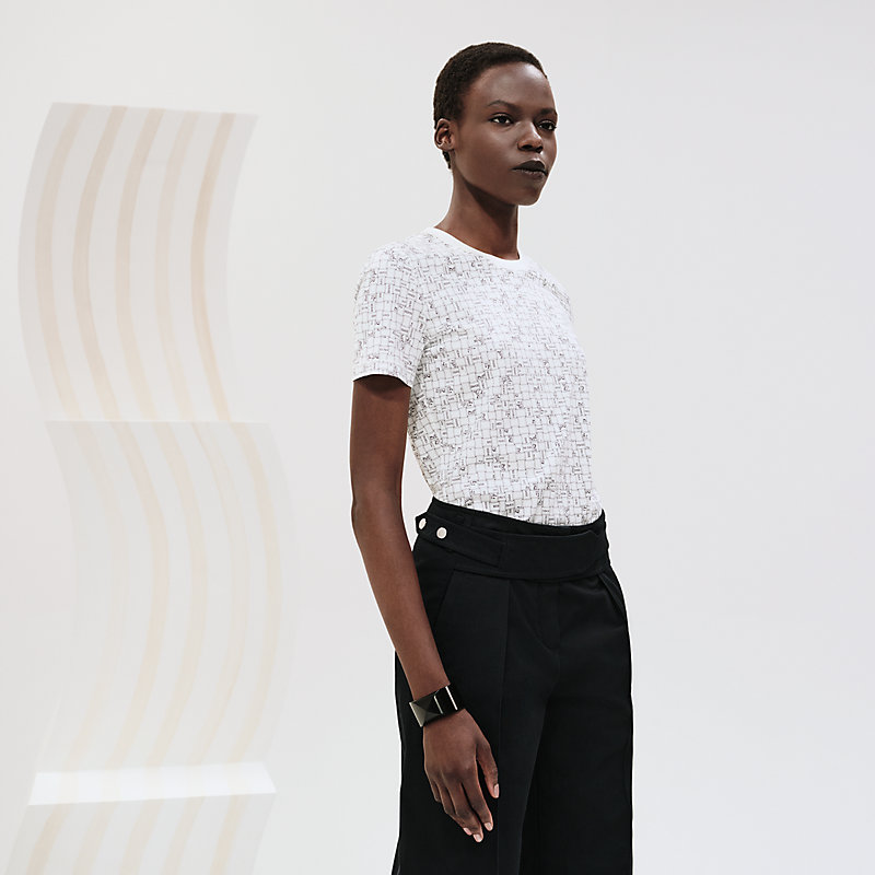 マイクロTシャツ 《ボルデュック・チェック》 | Hermès - エルメス  