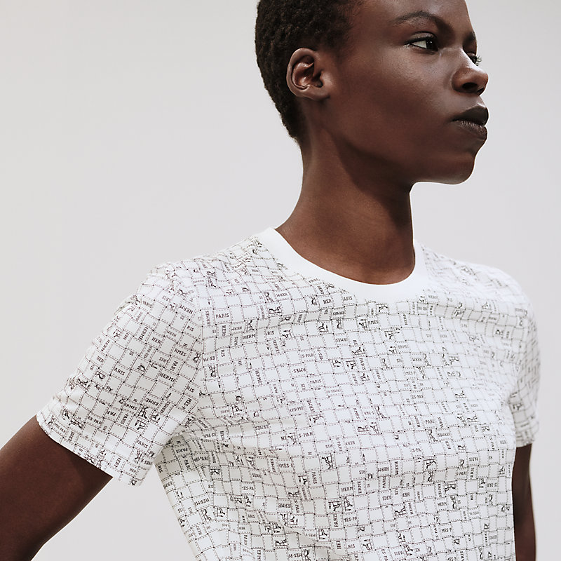 マイクロTシャツ 《ボルデュック・チェック》 | Hermès - エルメス  