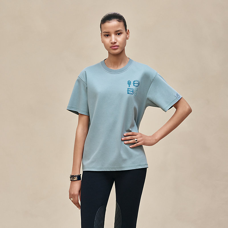 マキシTシャツ 《カルトゥッシュ》 | Hermès - エルメス-公式サイト