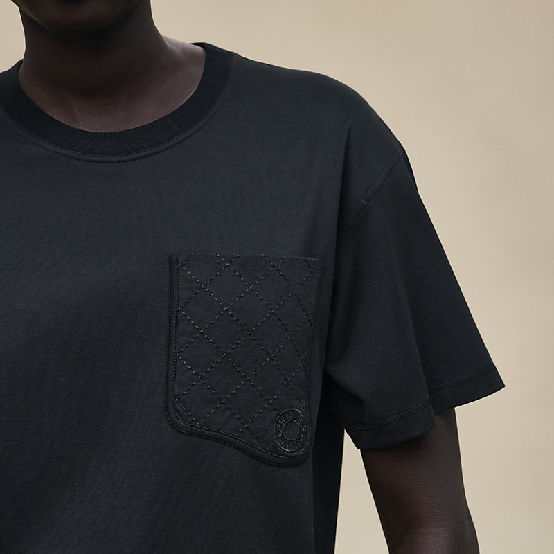 マキシTシャツ 刺繍入りポケット | Hermès - エルメス-公式サイト