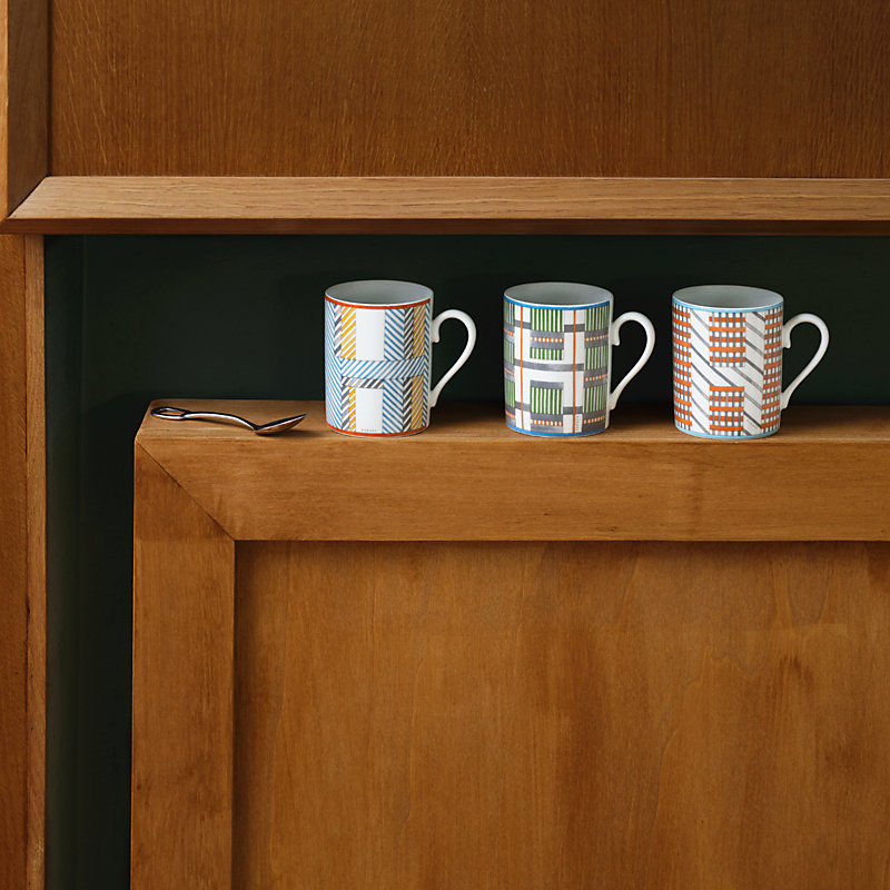 マグ 〈ヒドゥンH〉 No2 - グレー | Hermès - エルメス-公式サイト