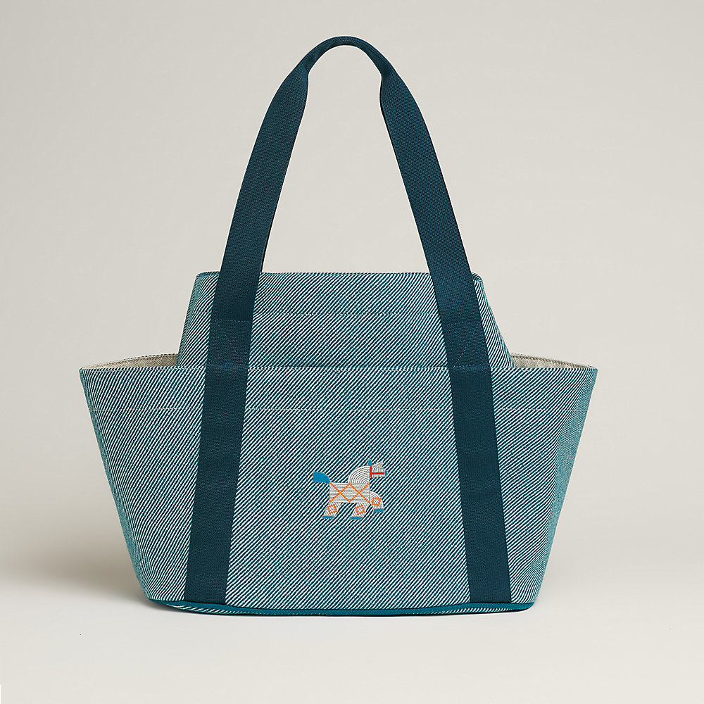 マザーズバッグ 《アニモー・ナッテ》 - ブルー | Hermès - エルメス  