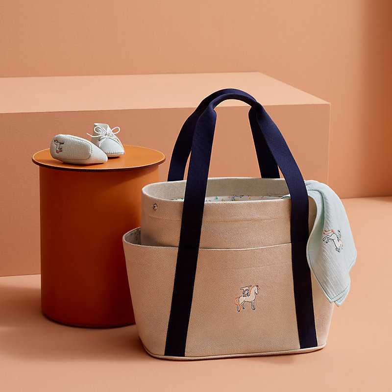 マザーズバッグ 《カブリオル》 - グレー | Hermès - エルメス-公式サイト