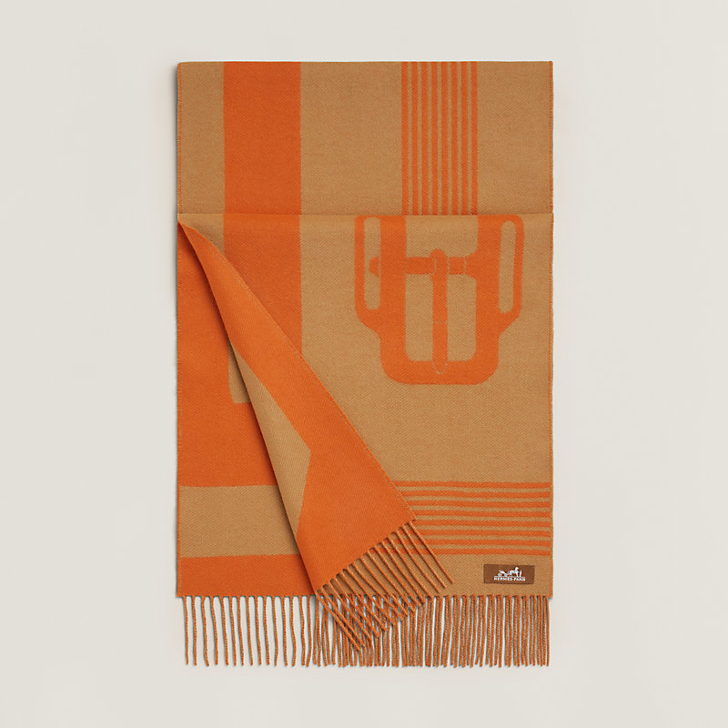 マフラー 《サングル・ア・ブックル》 | Hermès - エルメス-公式サイト 