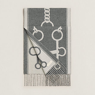 マフラー 《モール》 - グレー | Hermès - エルメス-公式サイト
