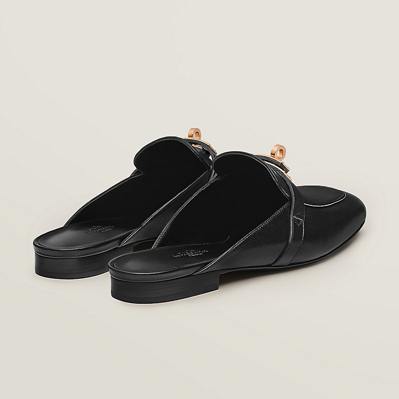極美品】エルメス HERMES サンダル Go mule ゴー ミュール Hロゴ 