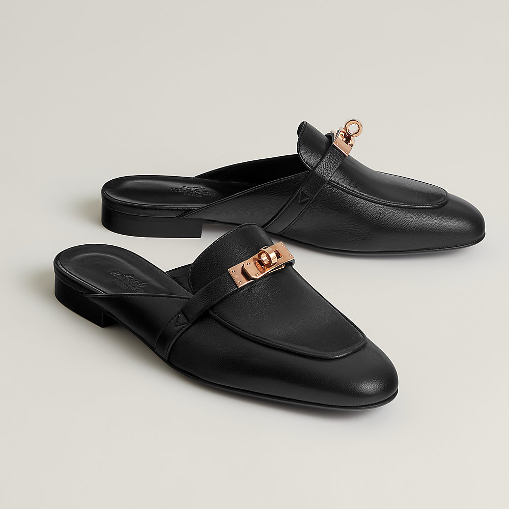 ミュール 《オズ》 - ブラック | Hermès - エルメス-公式サイト